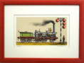 /products/jiri-bouda-austria-zrzave-hnede-ramovana-litografie-s-paspartou/